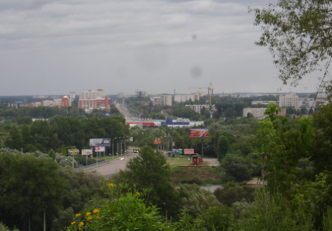 Брянск. Памятник-монумент танкистам