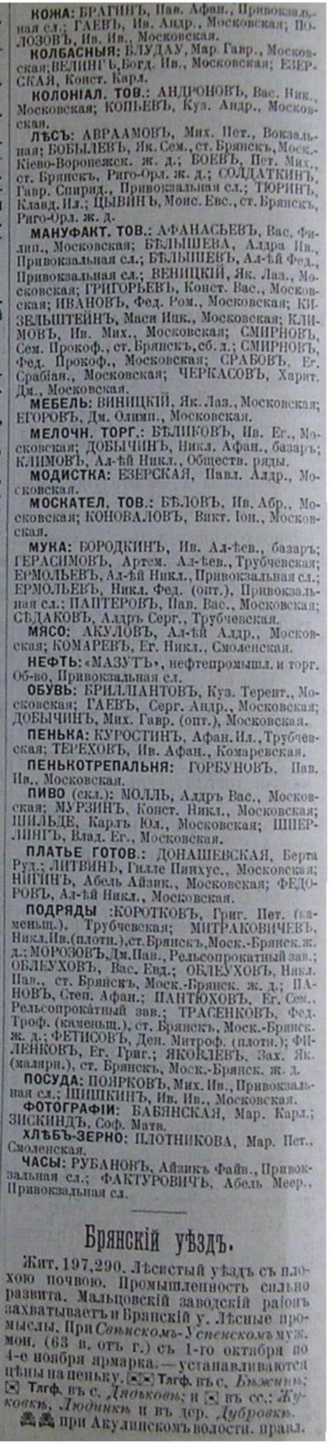 Вся Россия, статистическо-экономическое описание, 1903 год