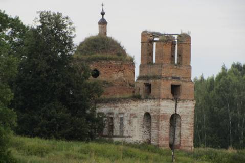 Елисеевичи. Церковь Николая Чудотворца