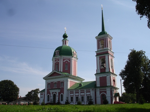 Овстуг. Церковь Успения Пресвятой богородицы