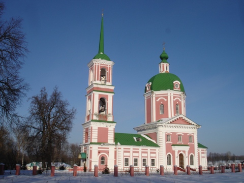 Овстуг. Церковь Успения Пресвятой богородицы