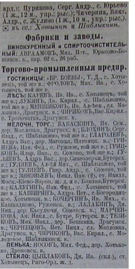 Вся Россия, статистическо-экономическое описание, 1903 год