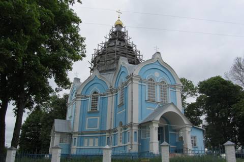 Сачковичи. Церковь Покрова Пресвятой Богородицы