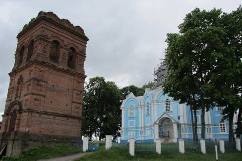 Сачковичи. Церковь Покрова Пресвятой Богородицы