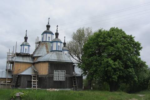 Старый Ропск. Церковь Рождества Пресвятой Богородицы